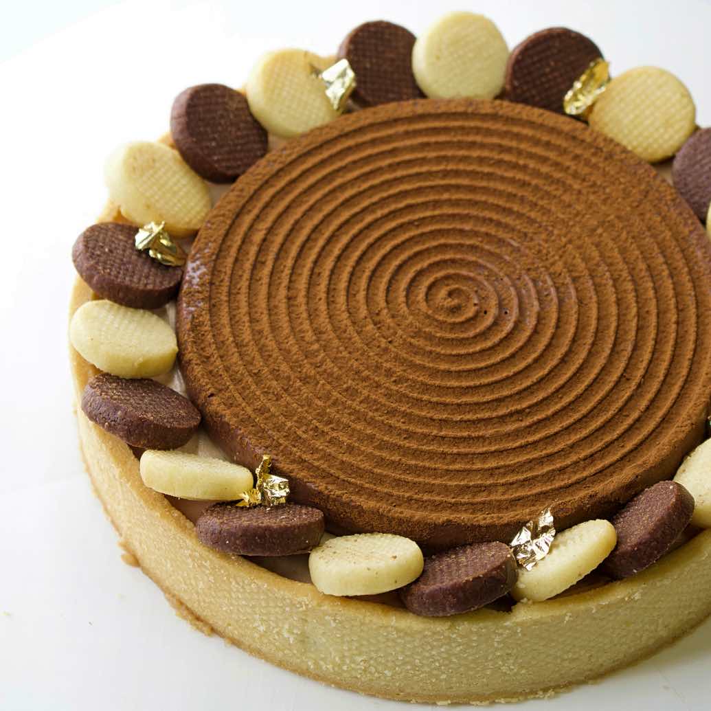 Crostata alle arachidi e cioccolato