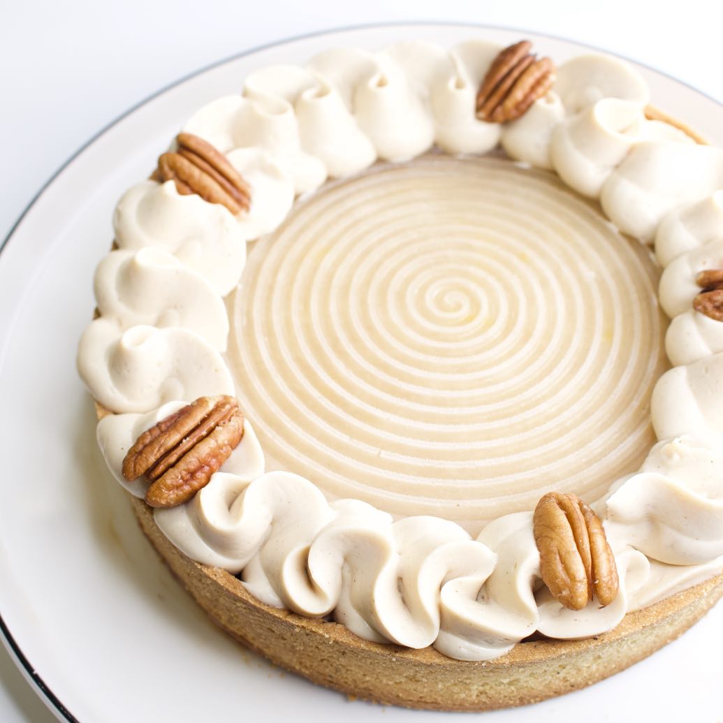 Crostata Pecan Cioccolato e Pere