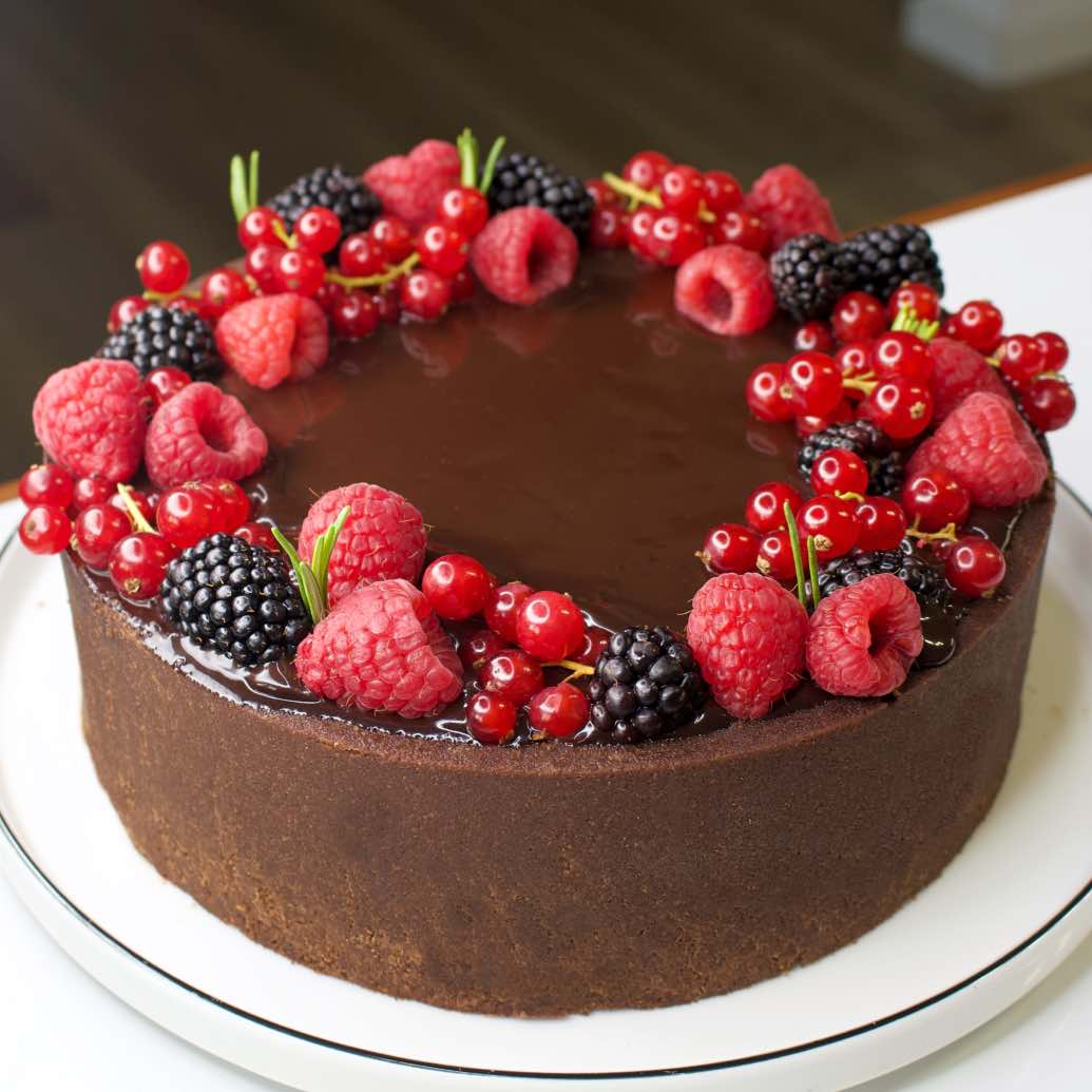 Cheesecake bordi perfetti al cioccolato