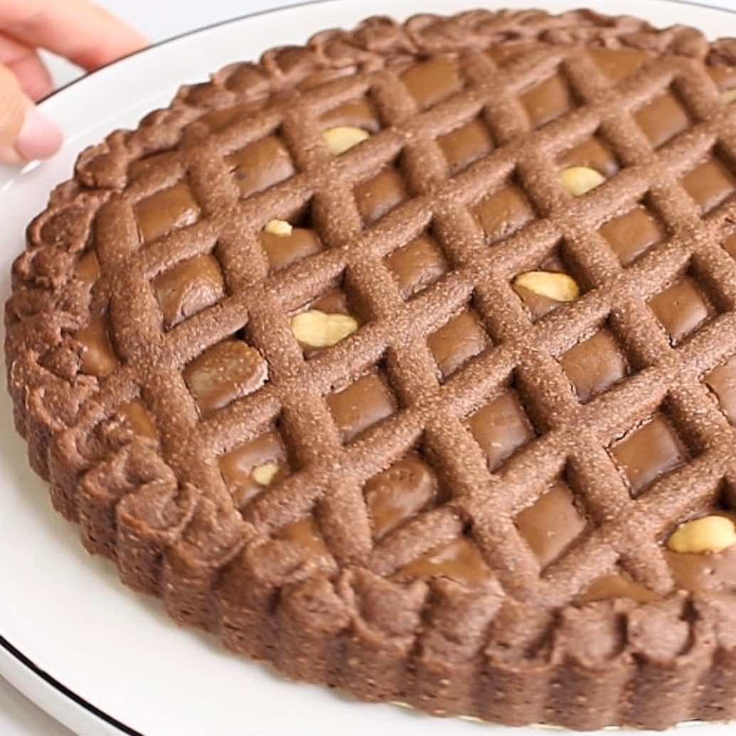 Crostata alla crema di nocciole (fatta in casa)