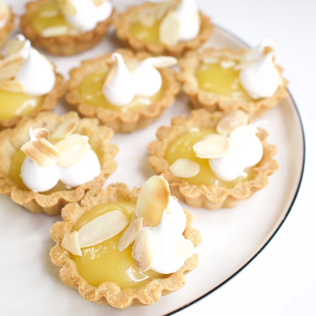 Tartellette mandorle e limone